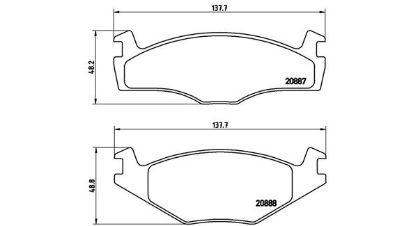 MAGNETI MARELLI Piduriklotsi komplekt,ketaspidur 363700485024